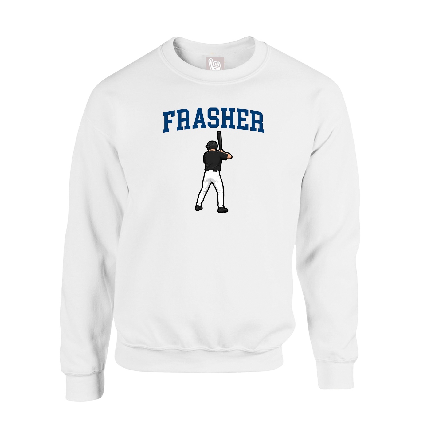 Fleece Crew — Shirsey in White