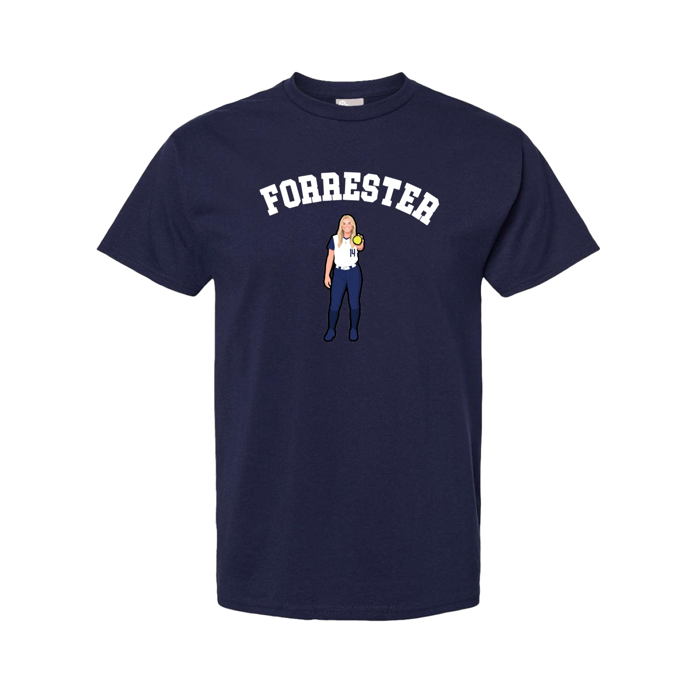 Tee — Shirsey Arch in Navy