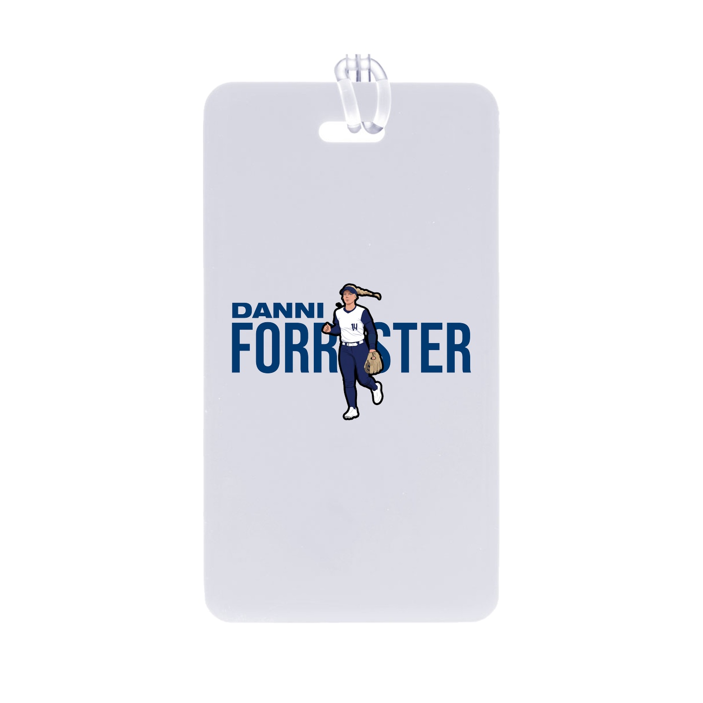 Bag Tag — Player Name in Classic