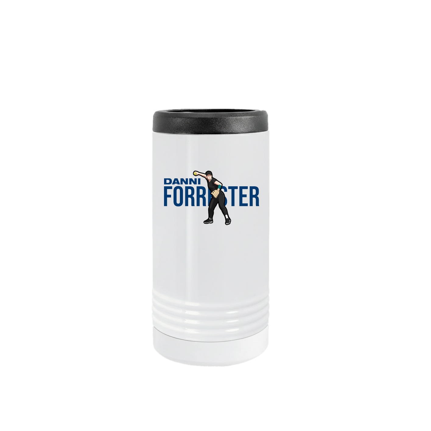 Slim Beverage Holder — Player Name in White