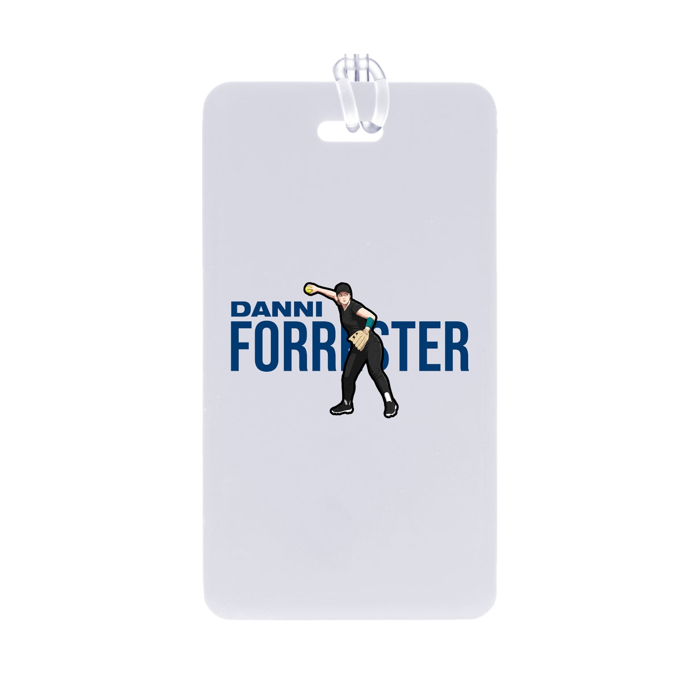Bag Tag — Player Name in Classic