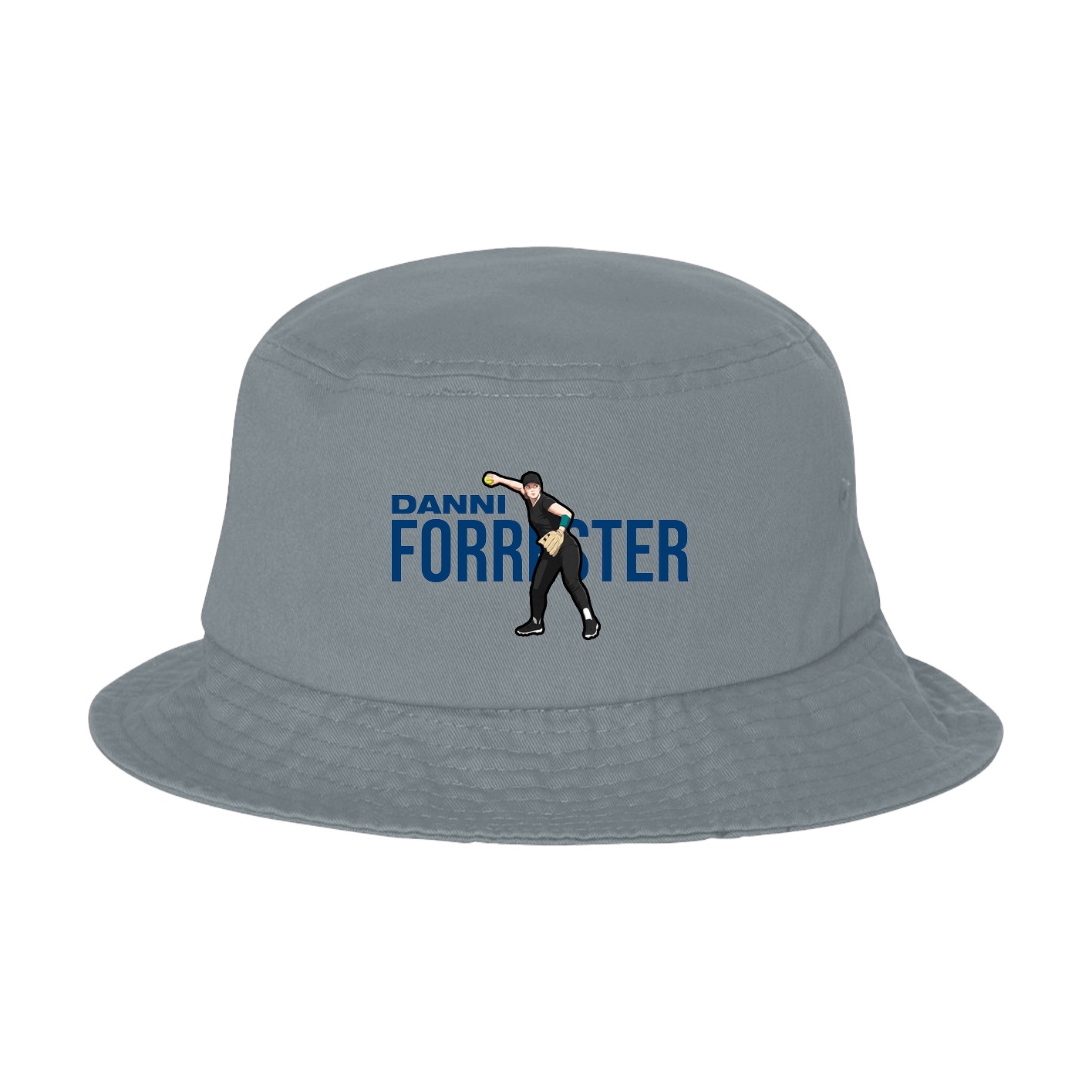 Bucket Cap — Player Name in Grey