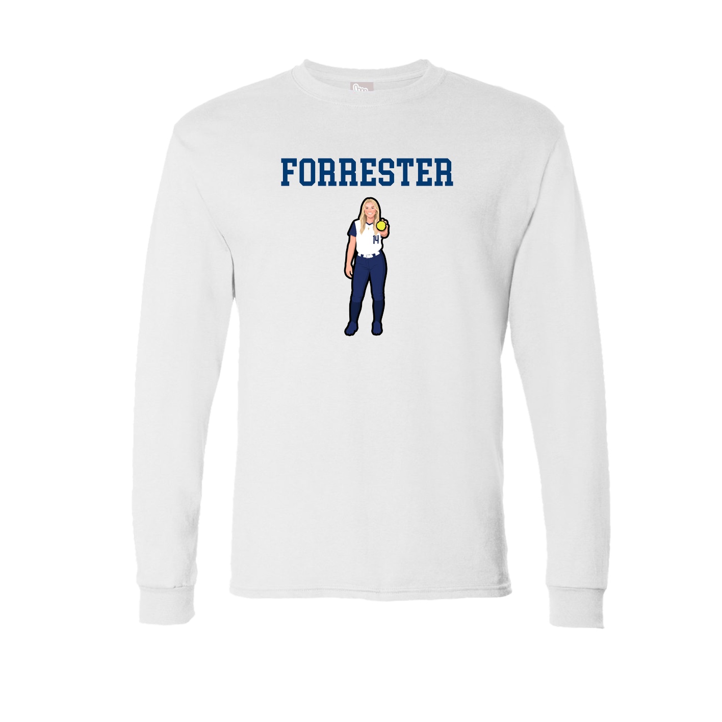 Long Sleeve Tee — Shirsey in White