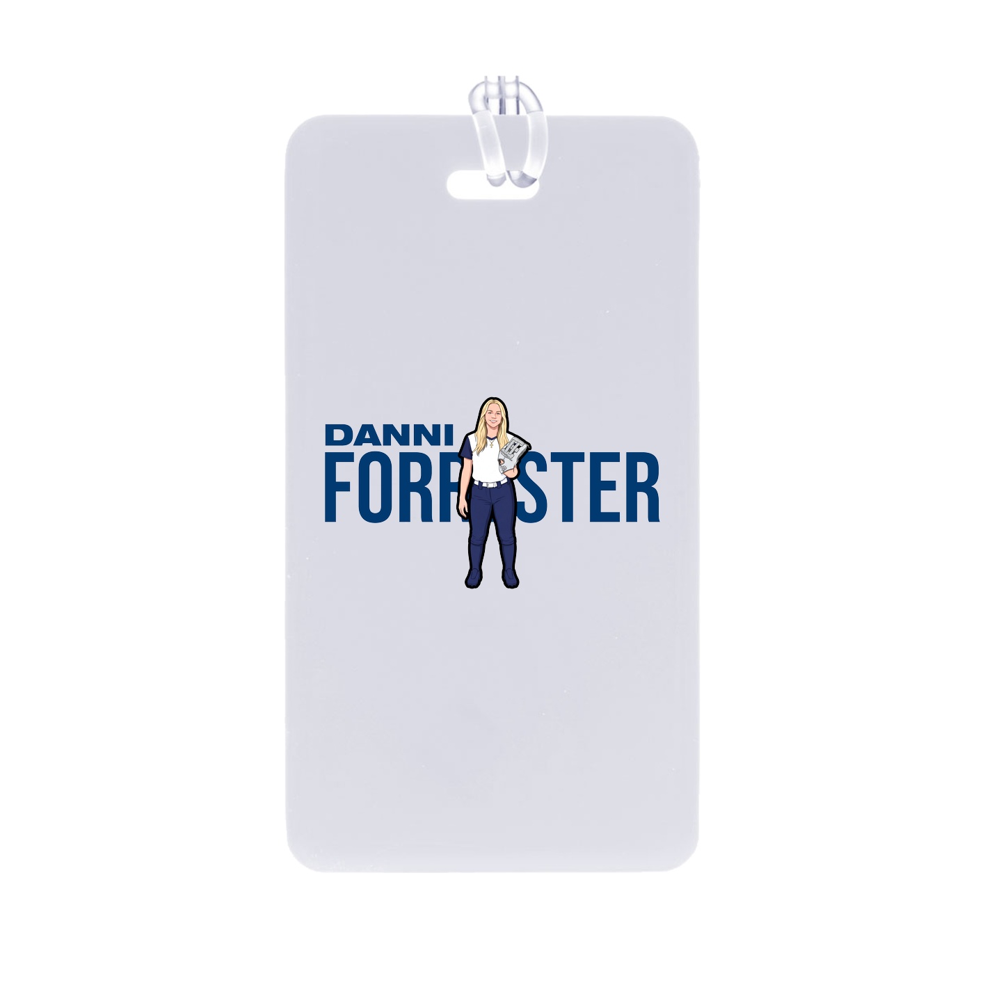 Bag Tag — Player Name in Classic