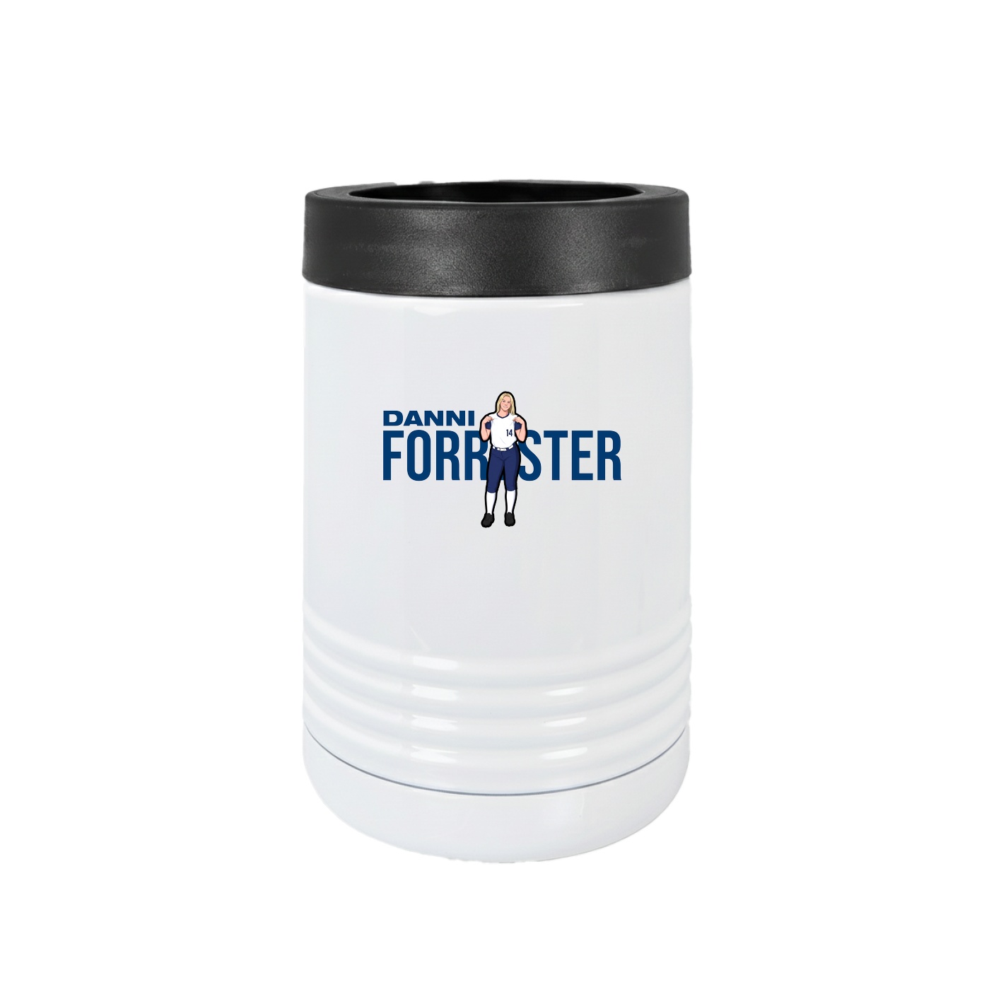 Beverage Holder — Player Name in White