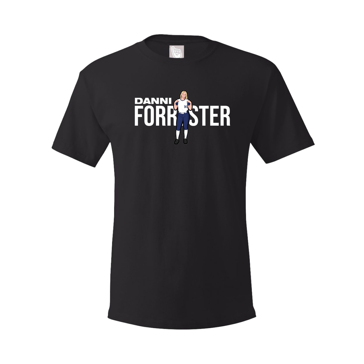 Tee — Player Name in Black