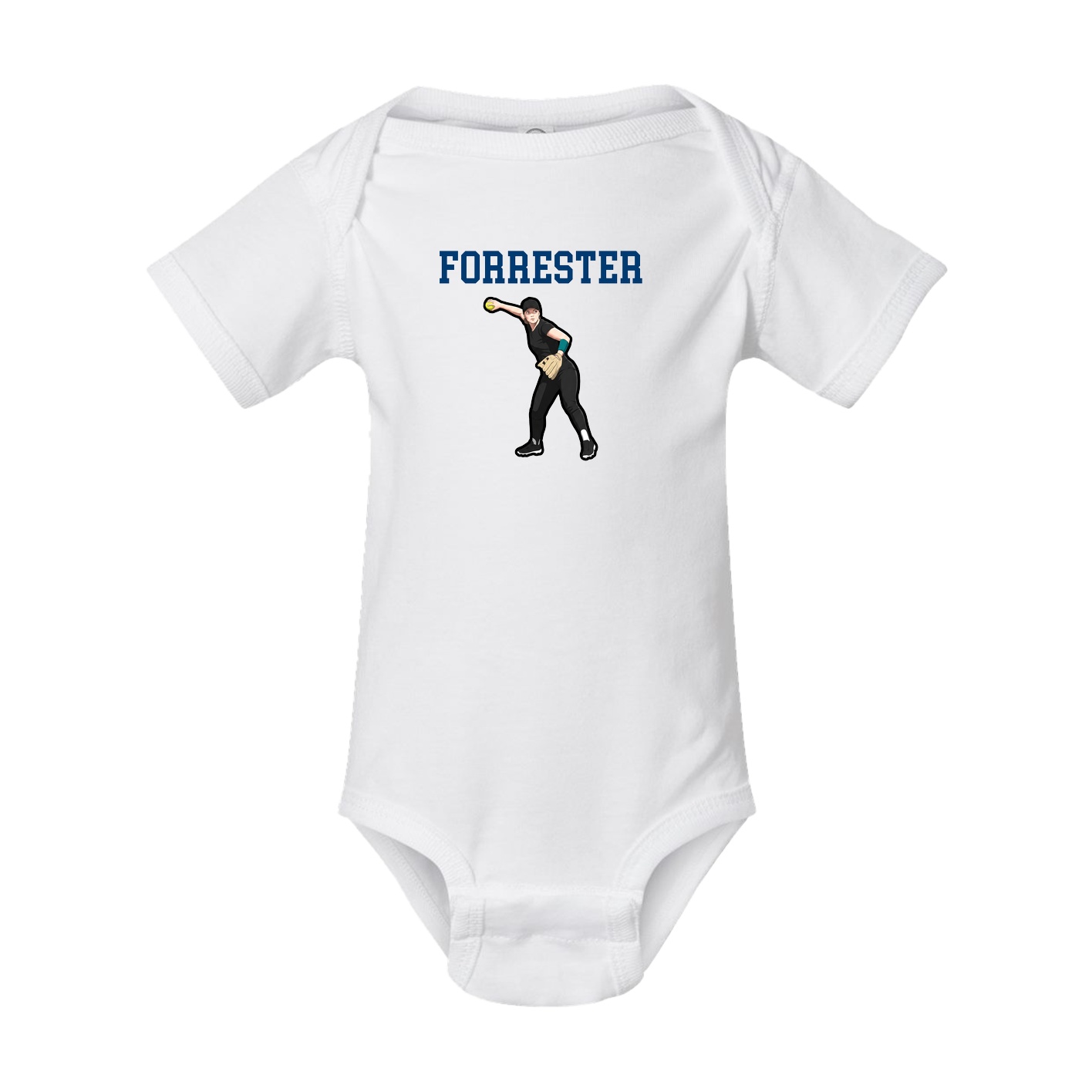 Baby Onesie — Shirsey in White