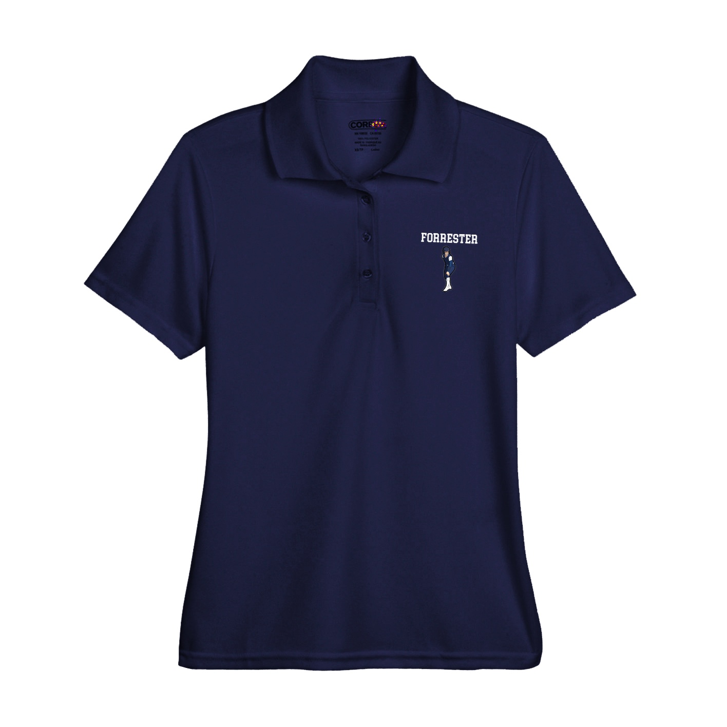 Womens Performance Polo — Shirsey in Navy