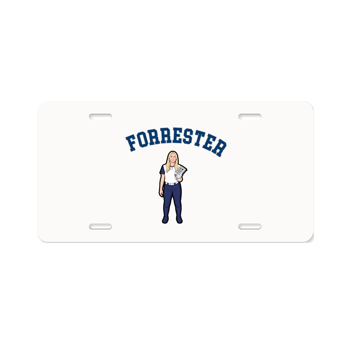 License Plate — Shirsey Arch in Classic