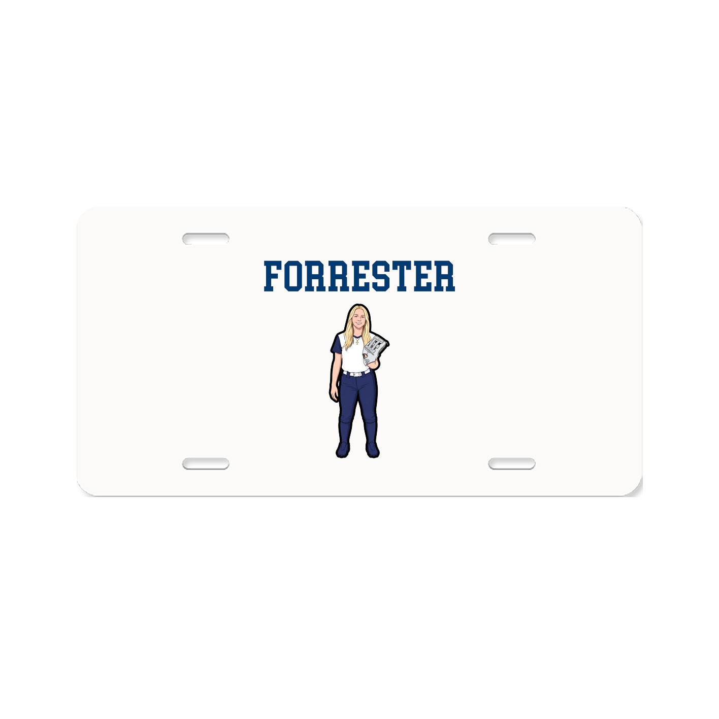 License Plate — Shirsey in Classic