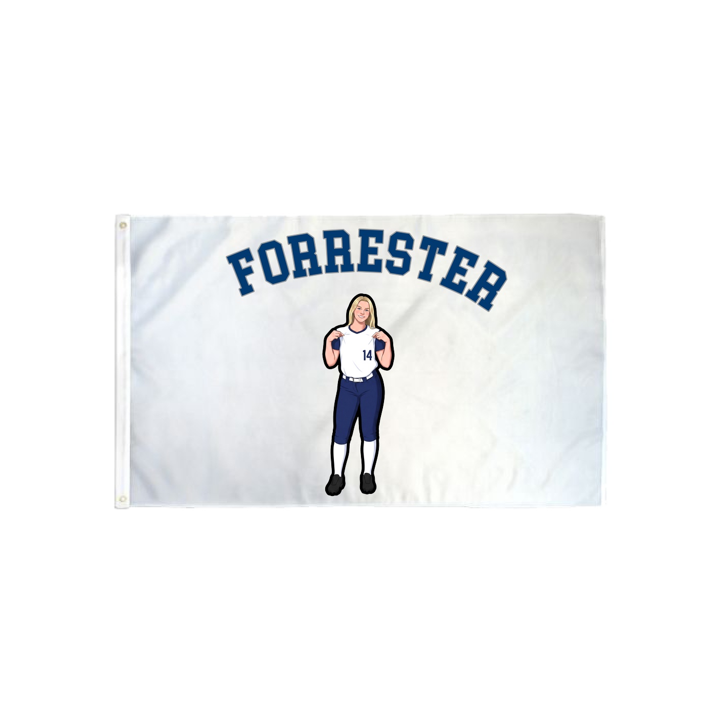 3x5 Flag — Shirsey Arch in Classic