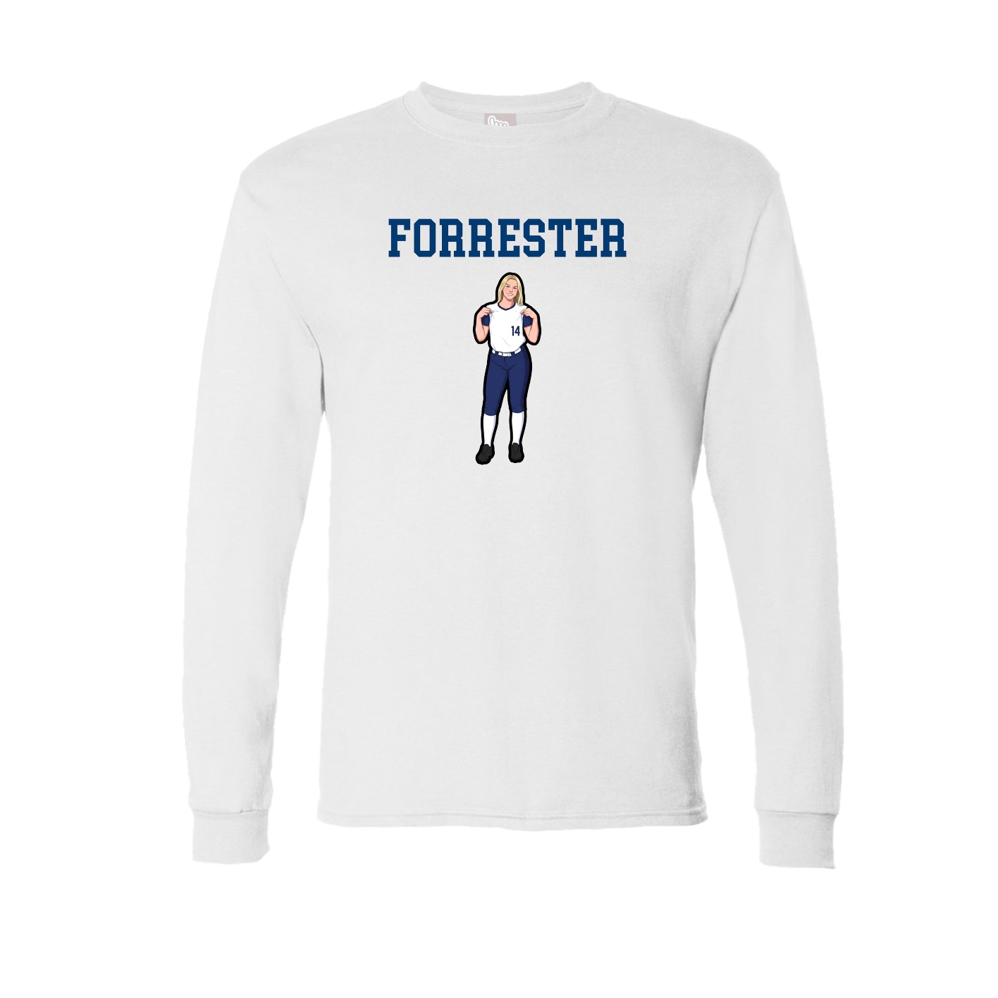 Long Sleeve Tee — Shirsey in White