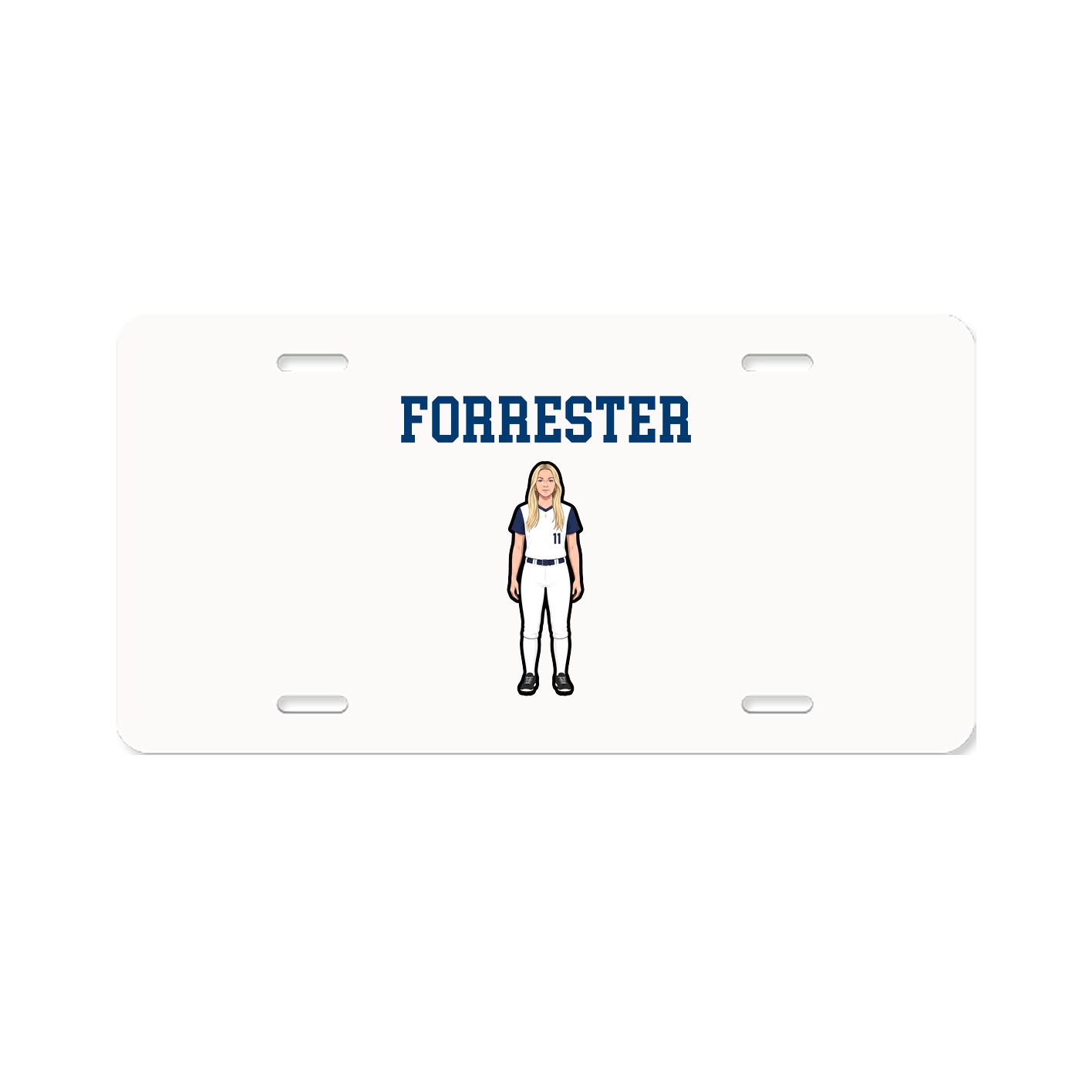 License Plate — Shirsey in Classic