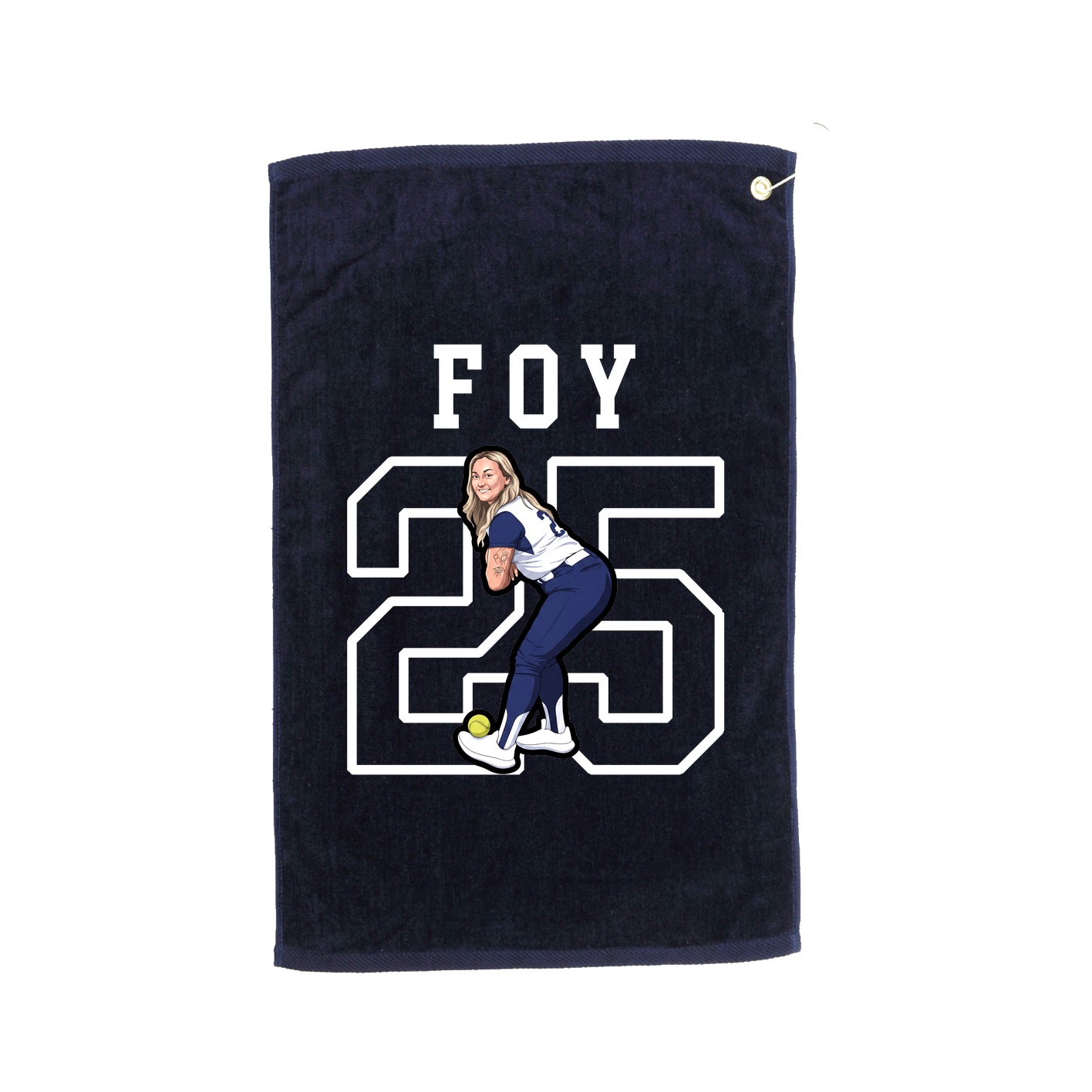 Golf Towel — Shirsey in Navy