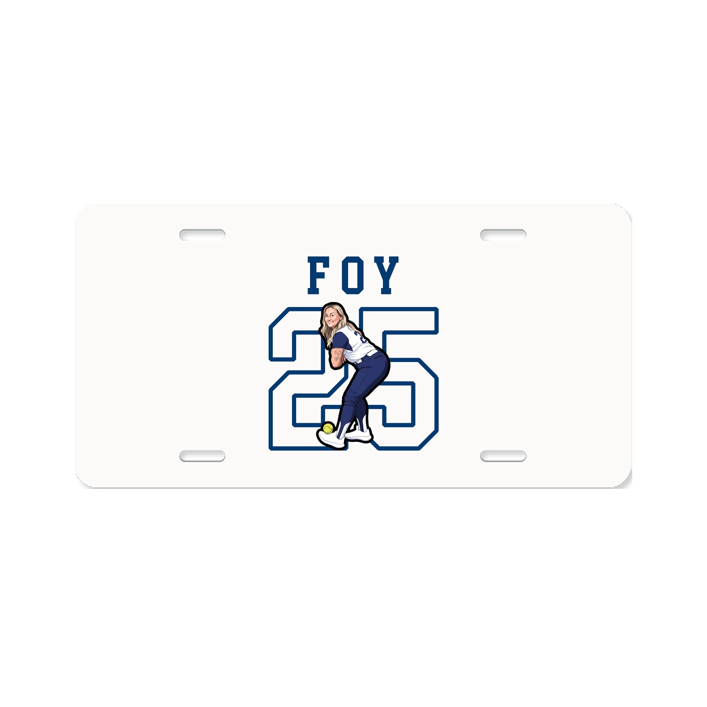 License Plate — Shirsey in Classic