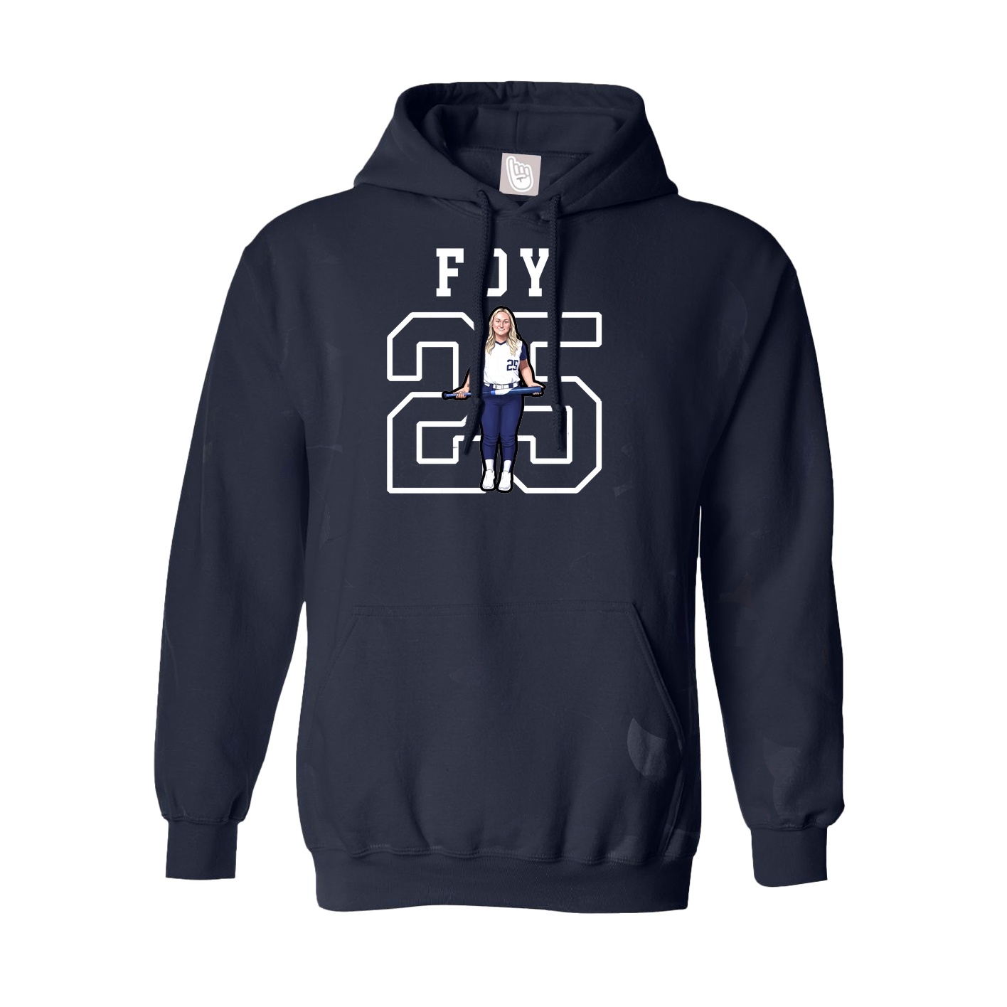 Youth Hoodie — Shirsey in Navy