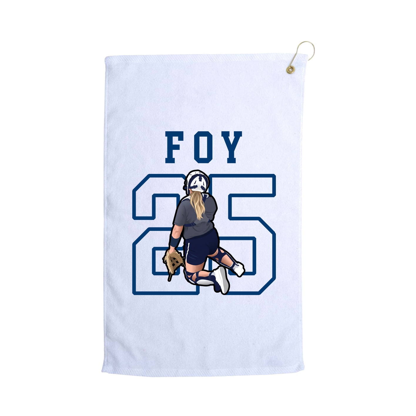 Golf Towel — Shirsey in White