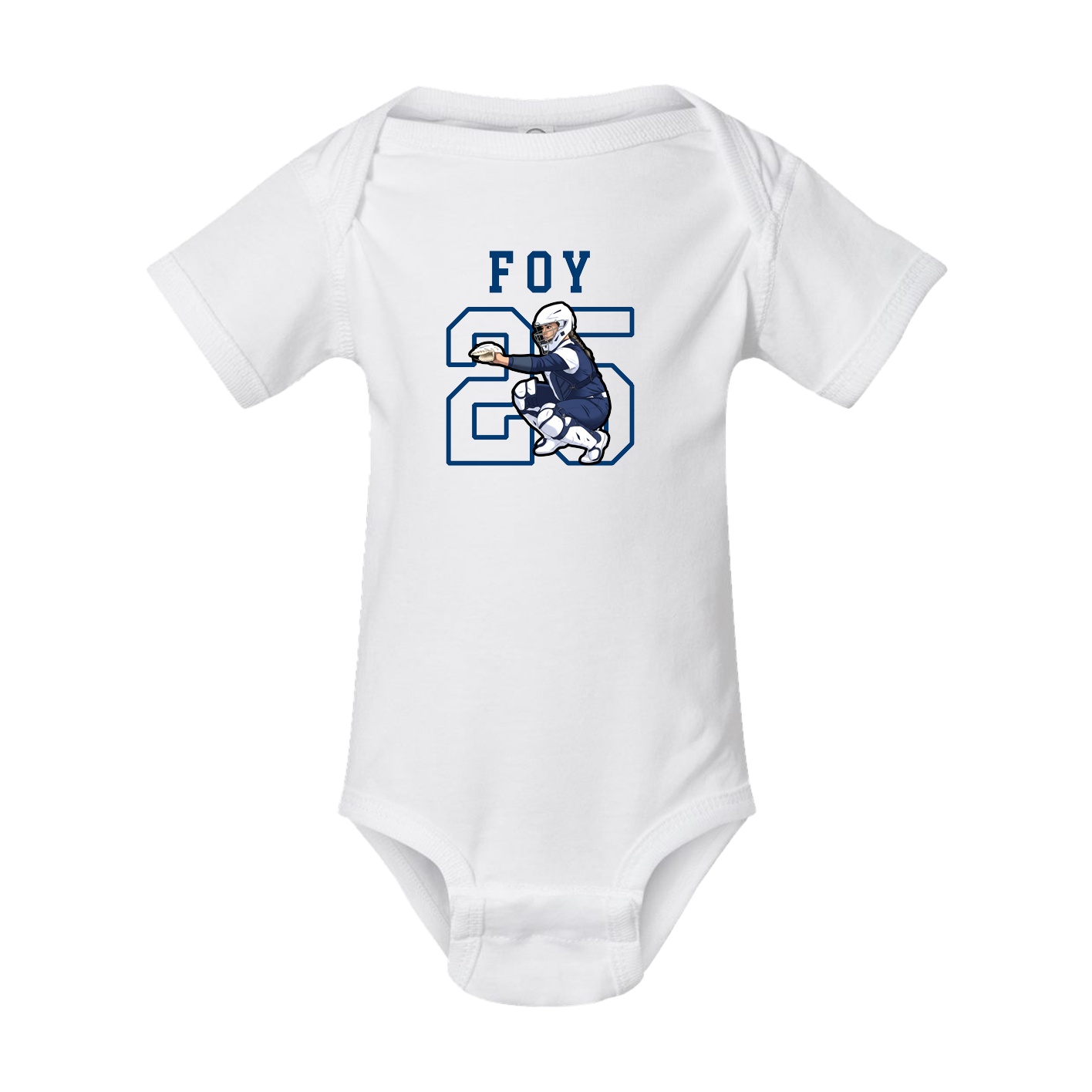 Baby Onesie — Shirsey in White
