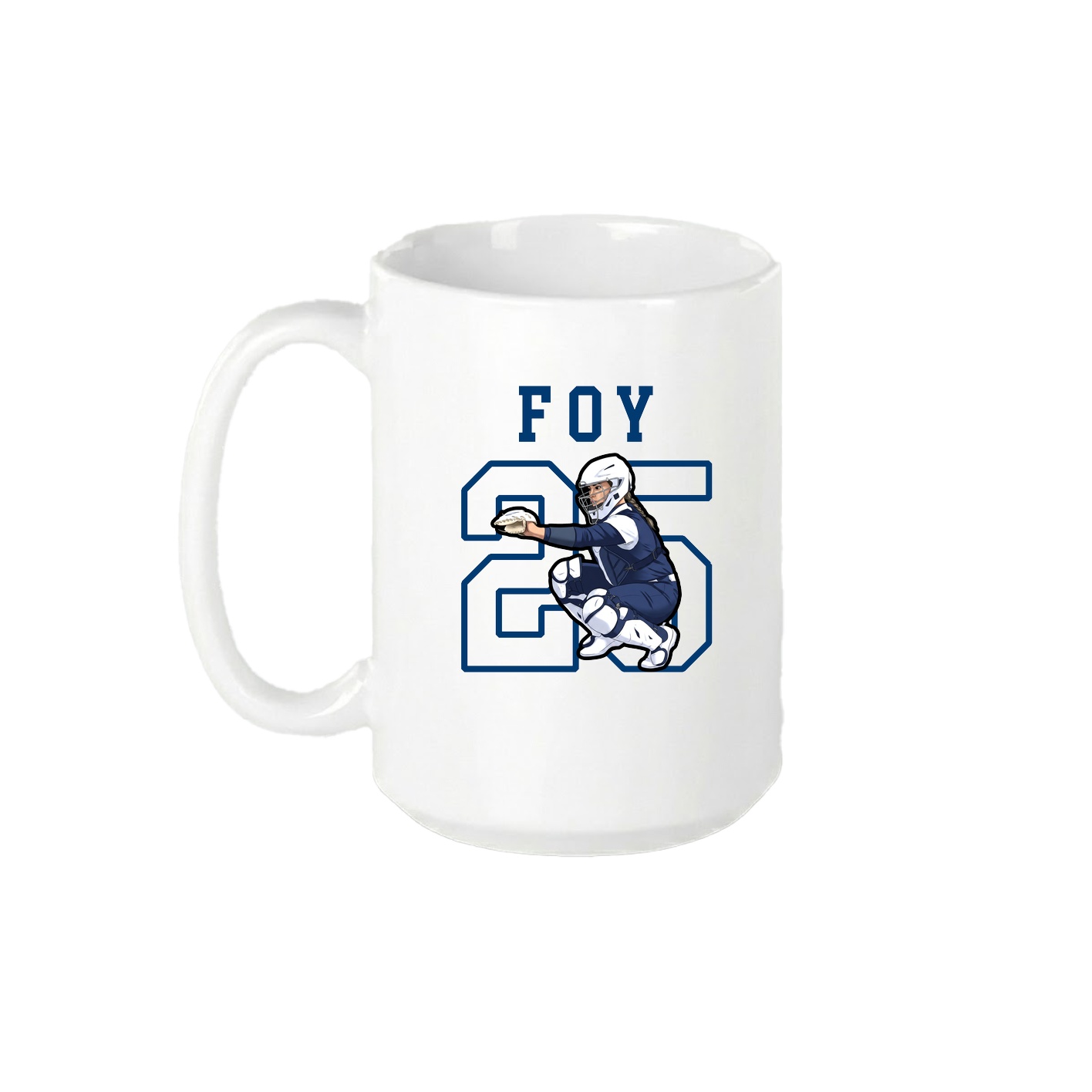 15oz Coffee Mug — Shirsey in White