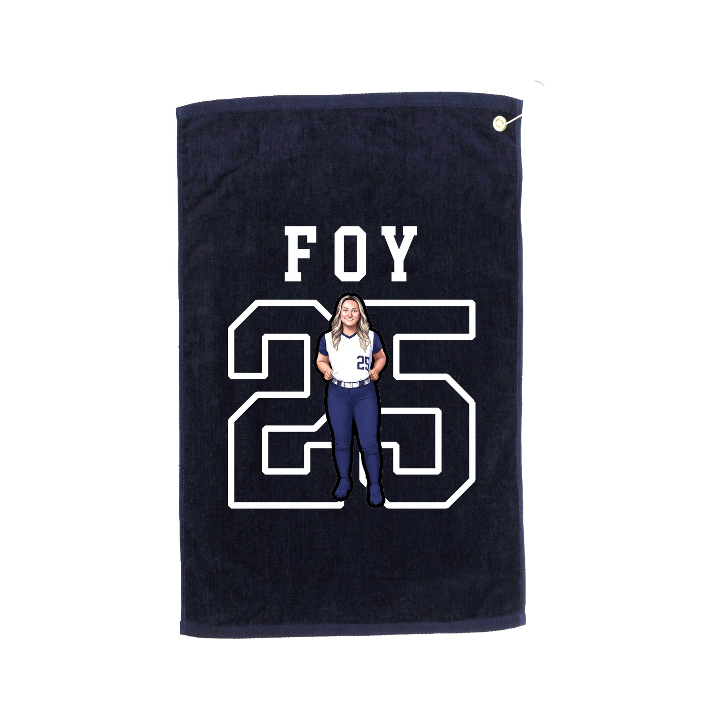 Golf Towel — Shirsey in Navy