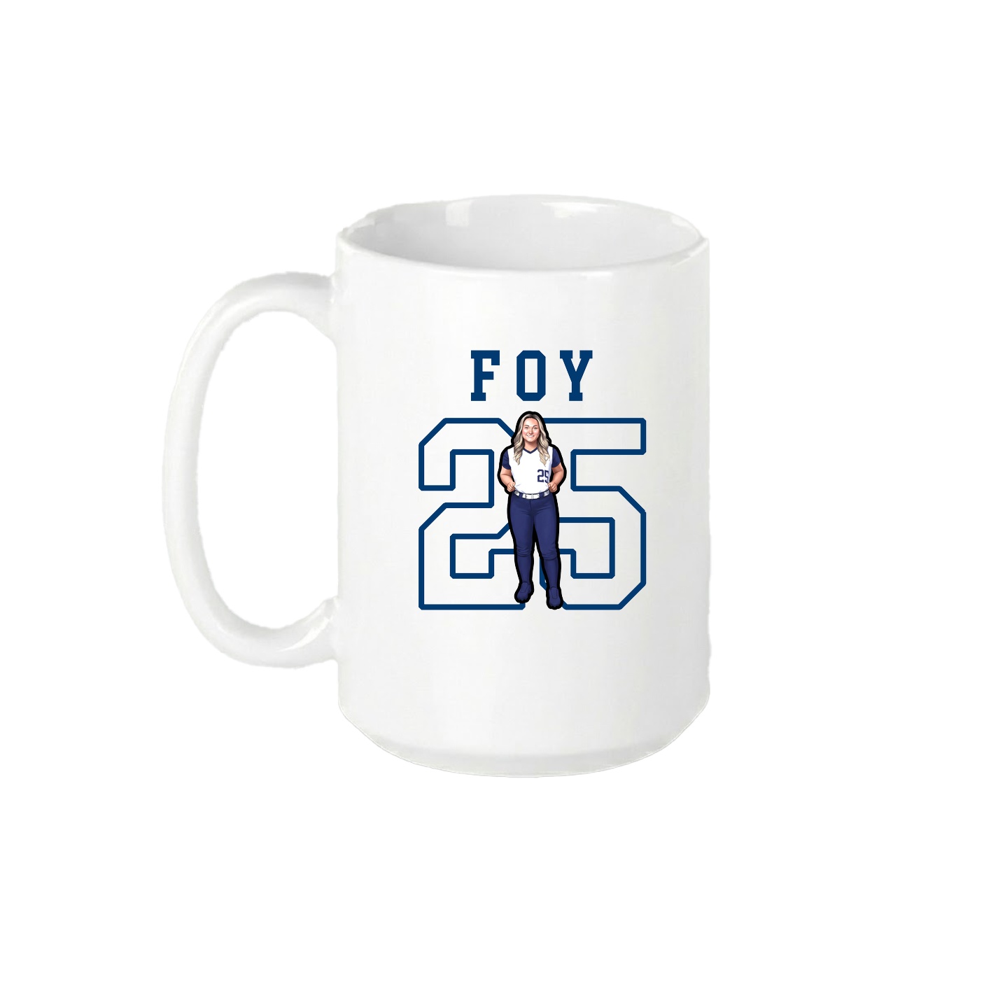 15oz Coffee Mug — Shirsey in White