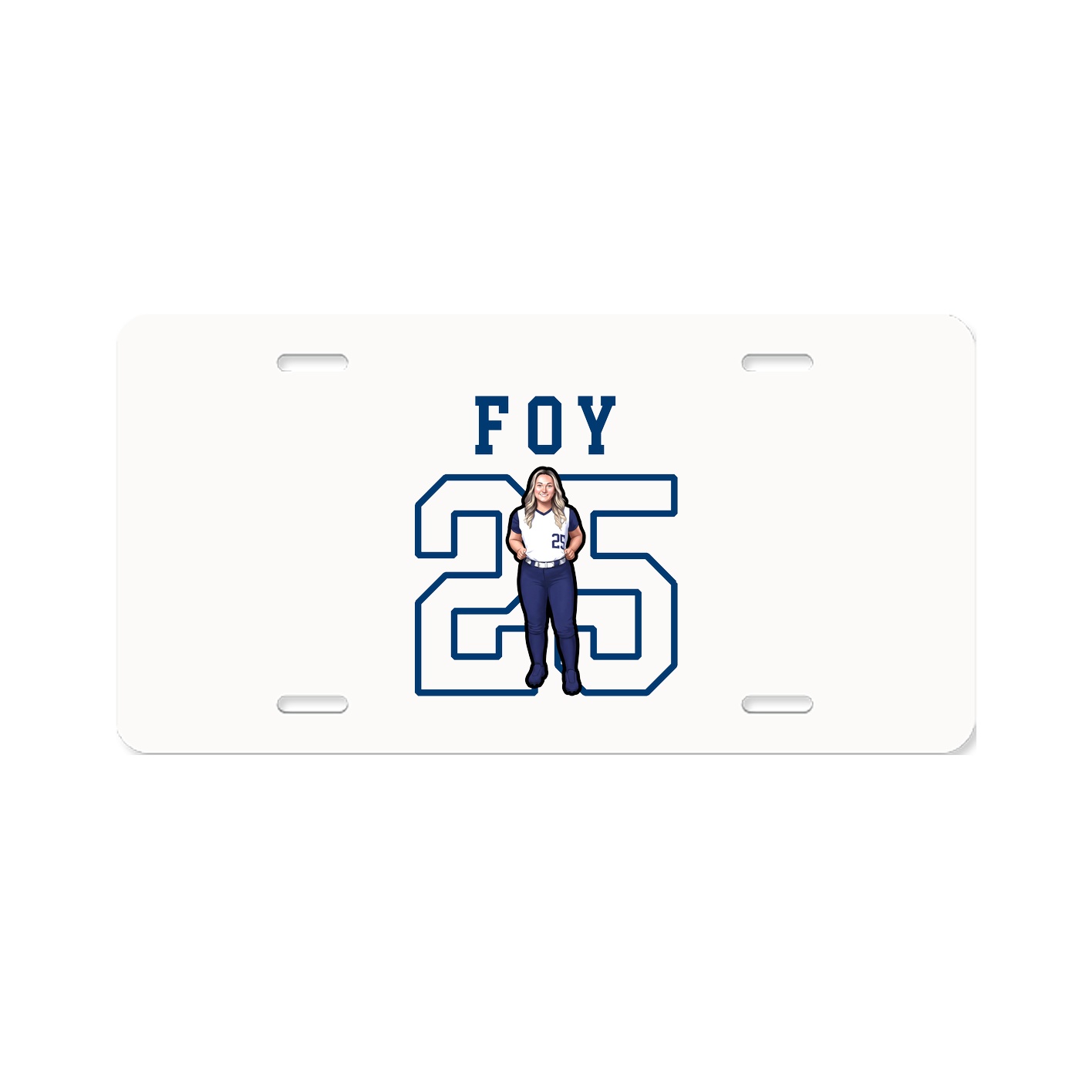 License Plate — Shirsey in Classic