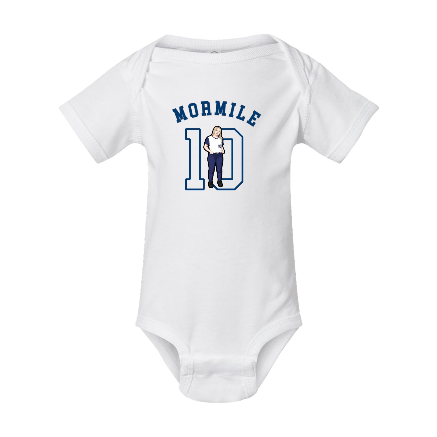 Baby Onesie — Shirsey Arch in White