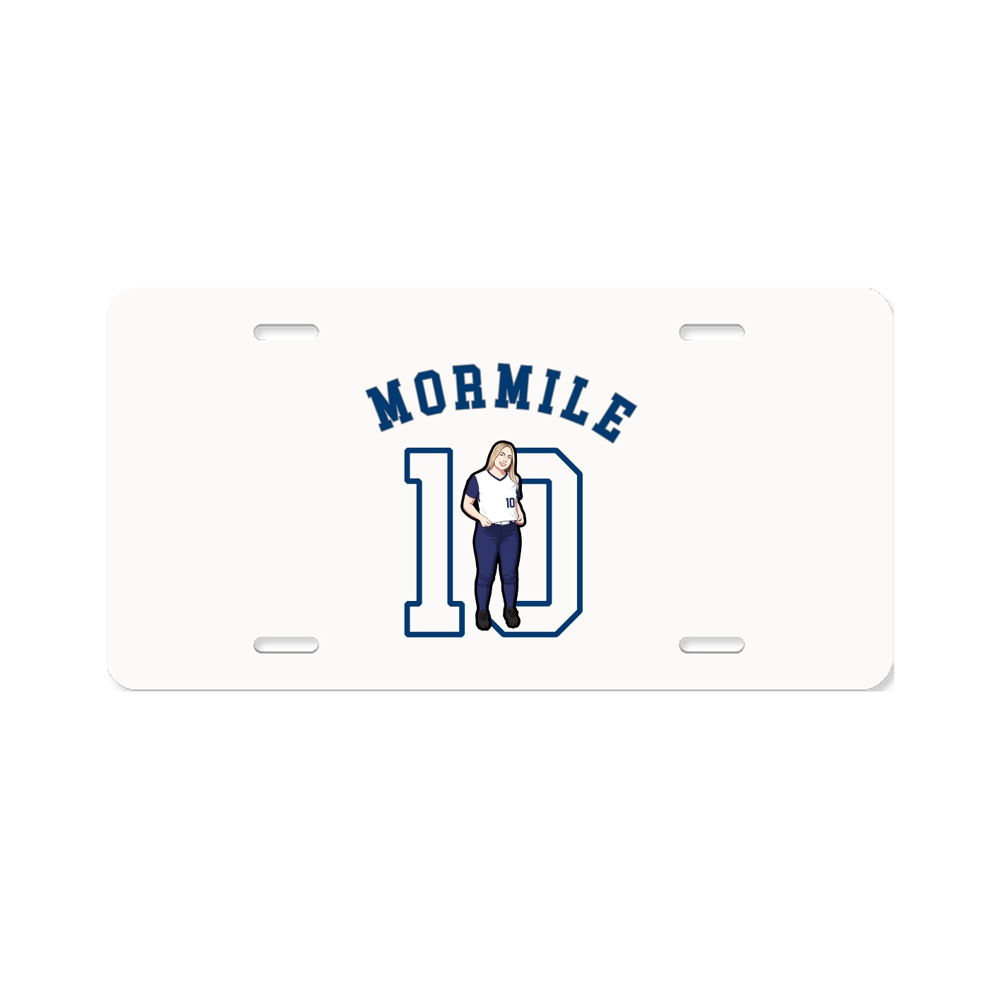 License Plate — Shirsey Arch in Classic