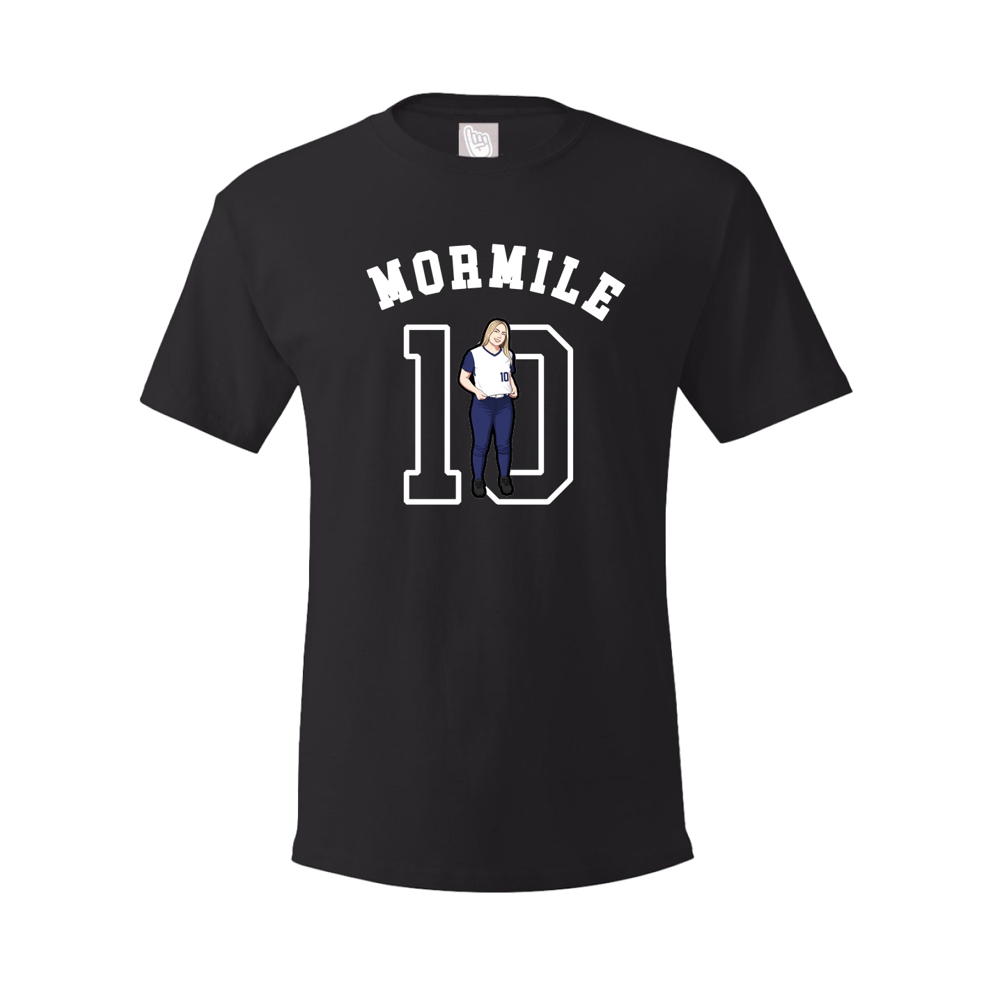 Youth Tee — Shirsey Arch in Black