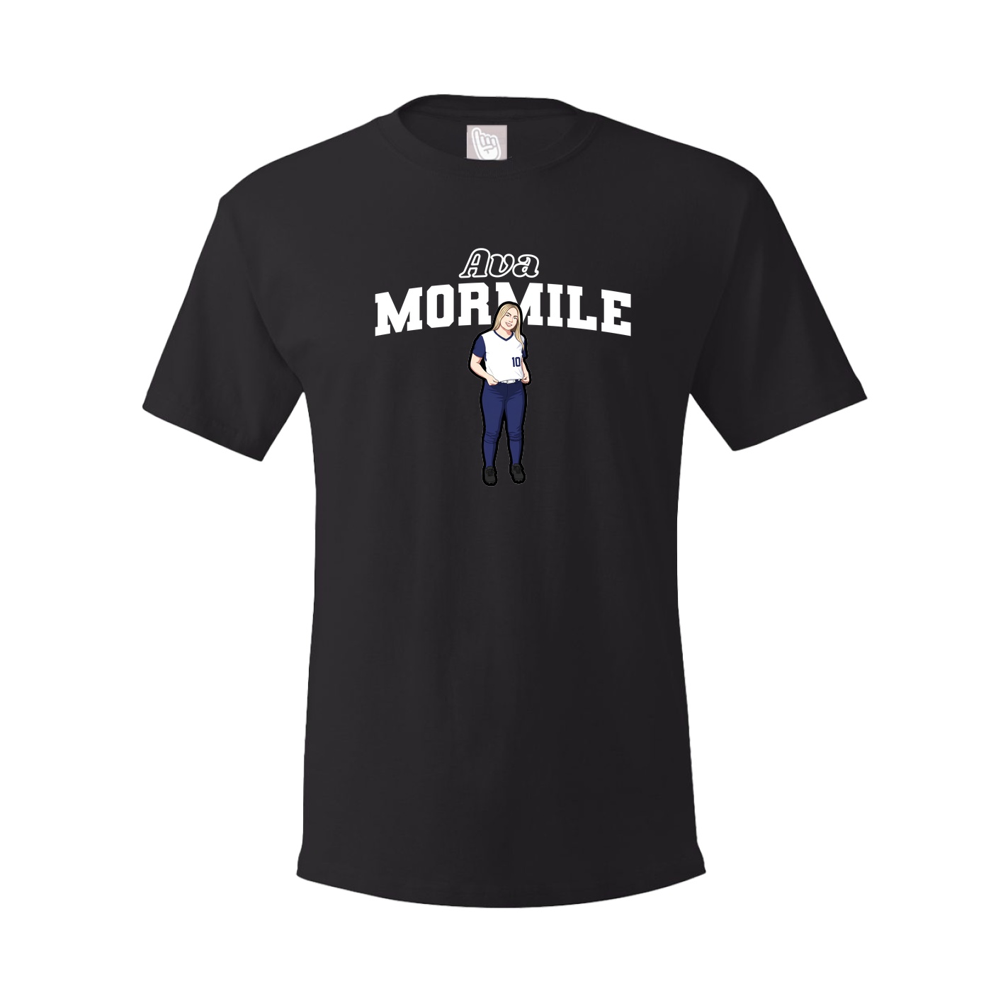 Tee — Name Arch in Black