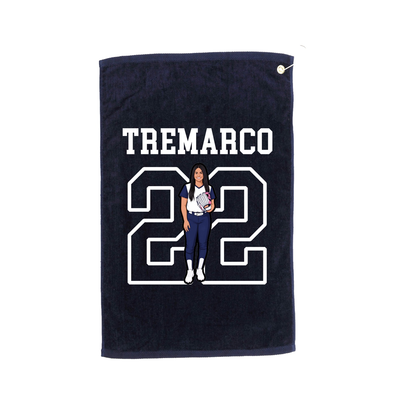 Golf Towel — Shirsey in Navy