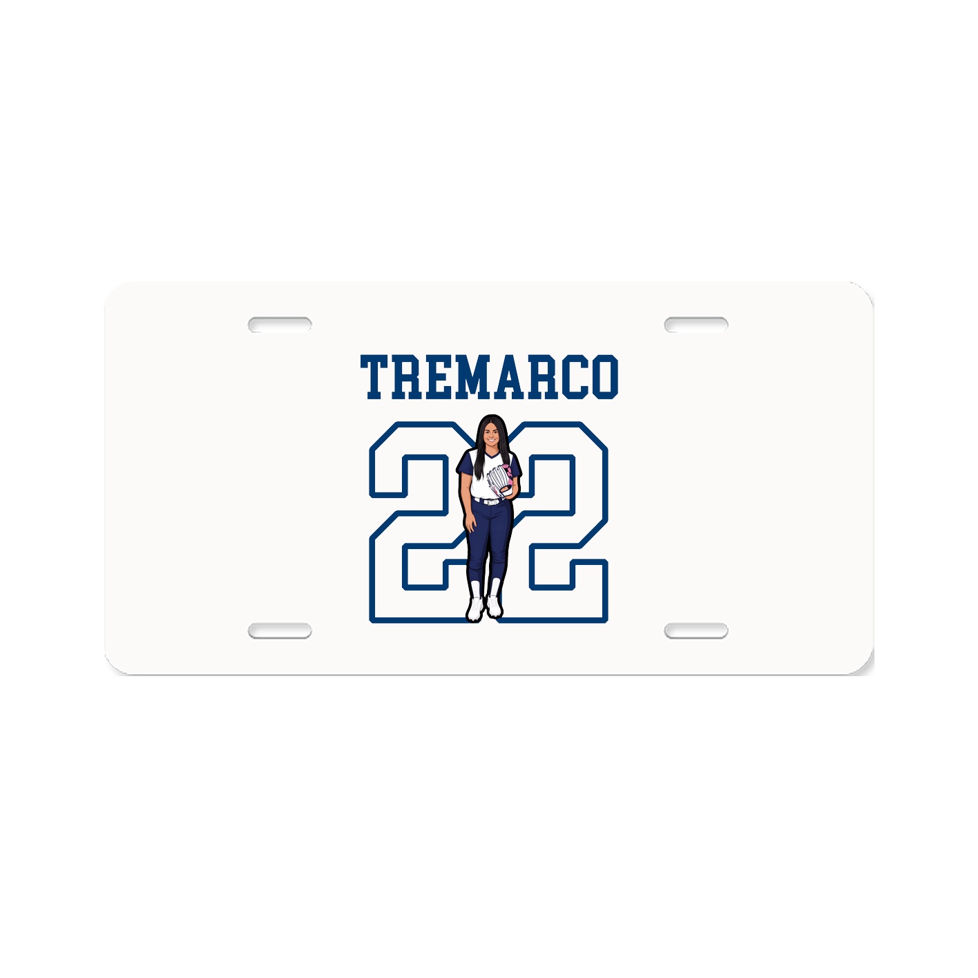 License Plate — Shirsey in Classic
