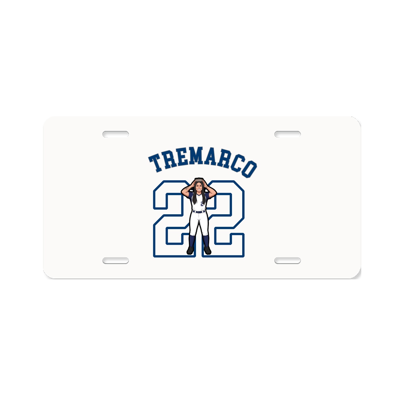 License Plate — Shirsey Arch in Classic