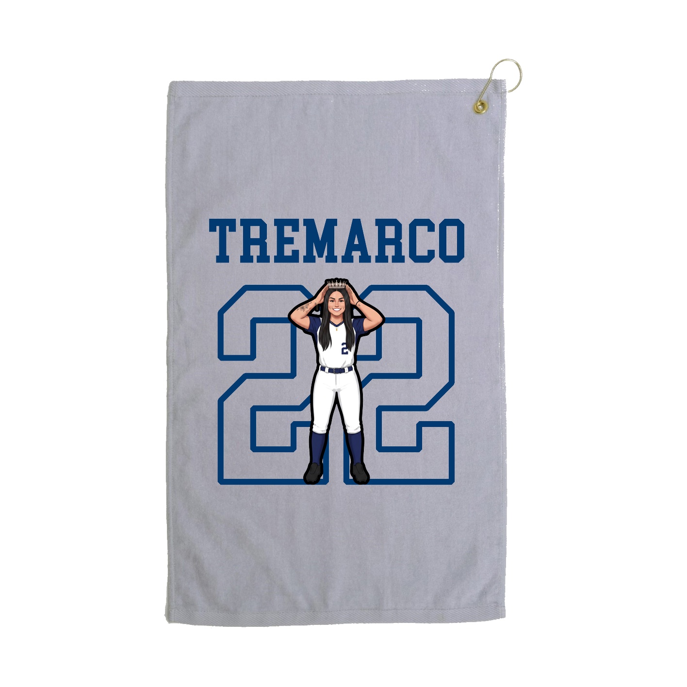 Golf Towel — Shirsey in Grey