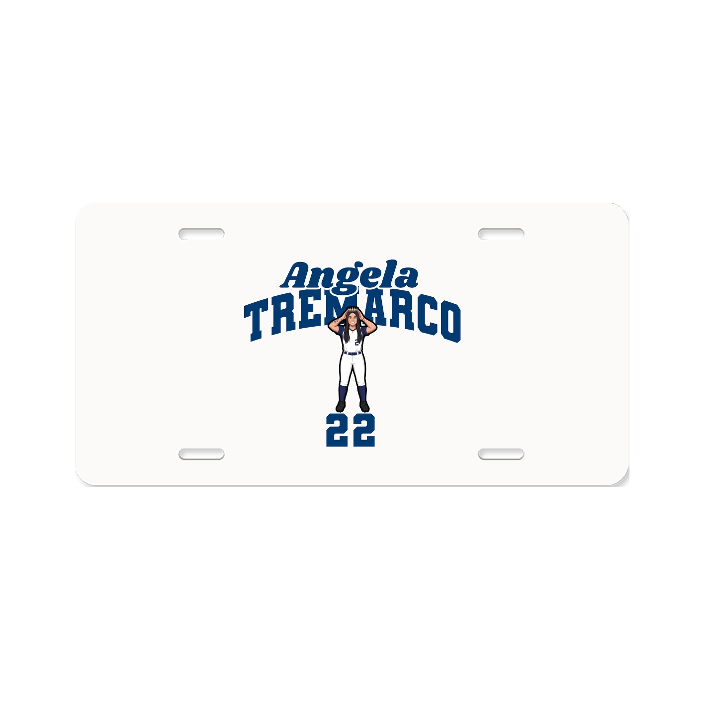 License Plate — Signature Arch in Classic