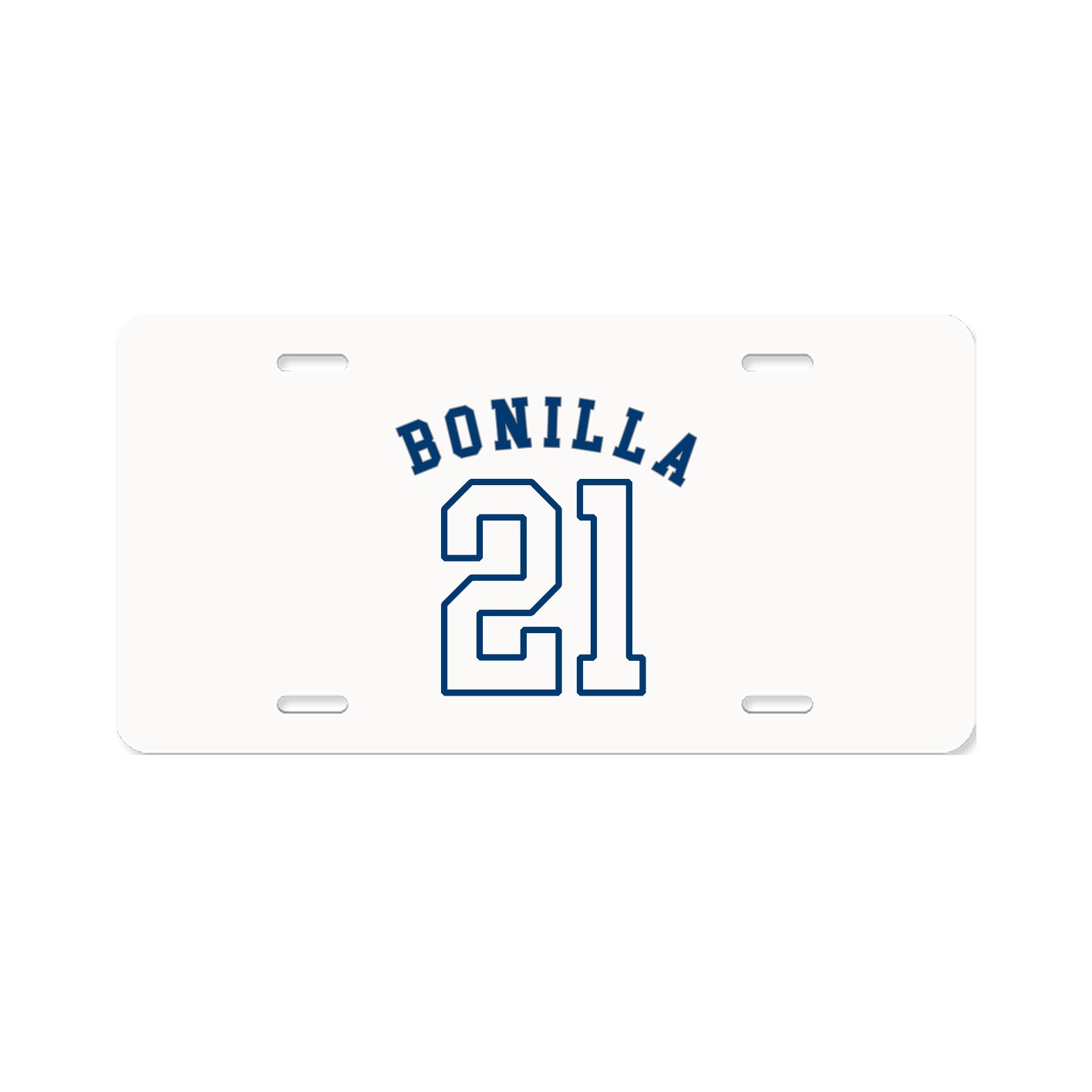 License Plate — Shirsey Arch in Classic