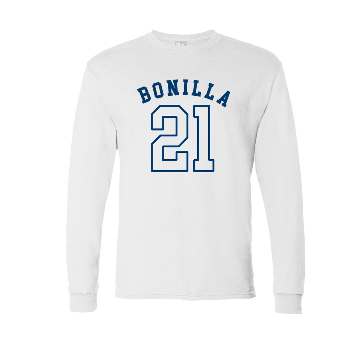 Long Sleeve Tee — Shirsey Arch in White