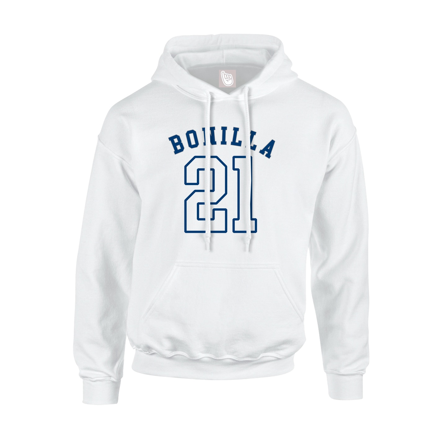 Hoodie — Shirsey Arch in White