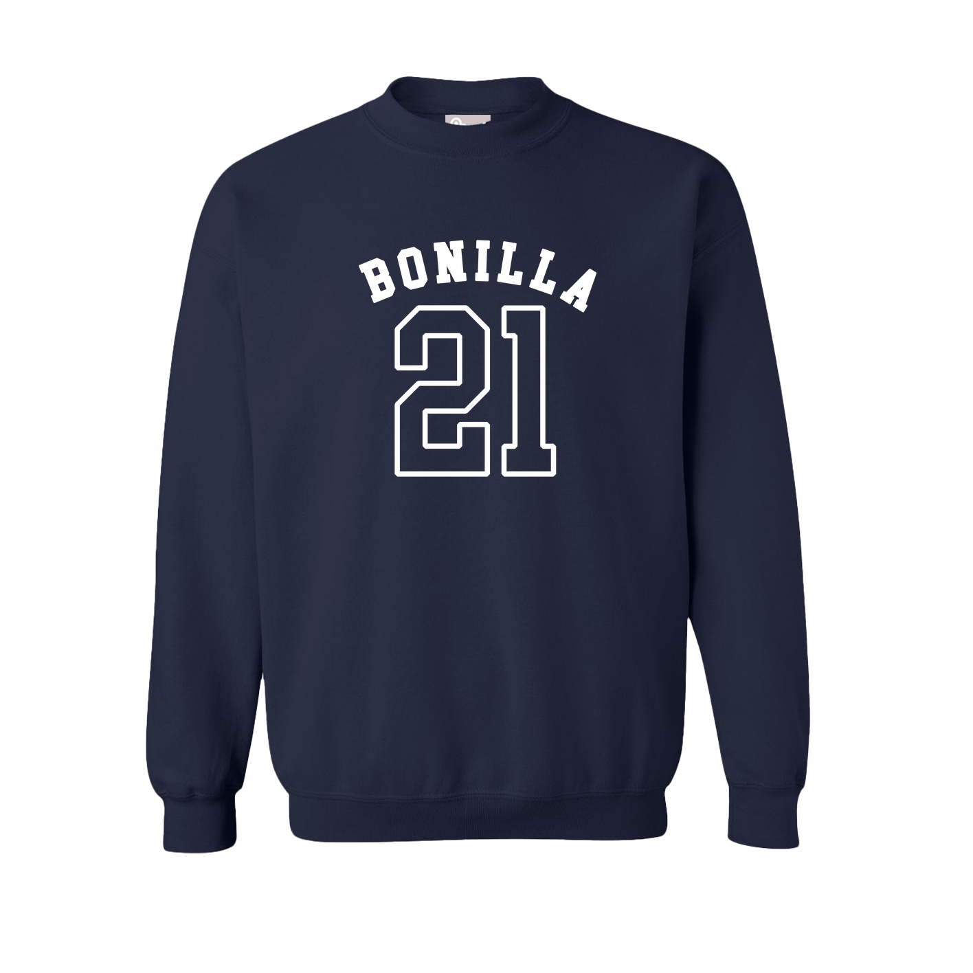 Fleece Crew — Shirsey Arch in Navy