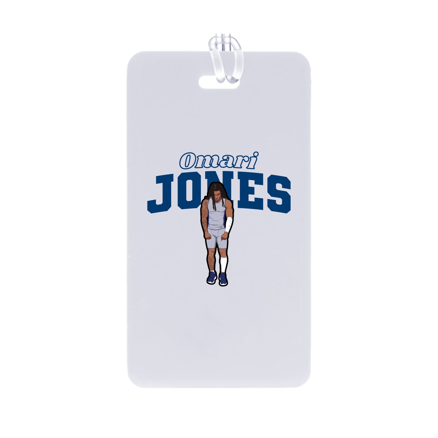 Bag Tag — Name Arch in Classic