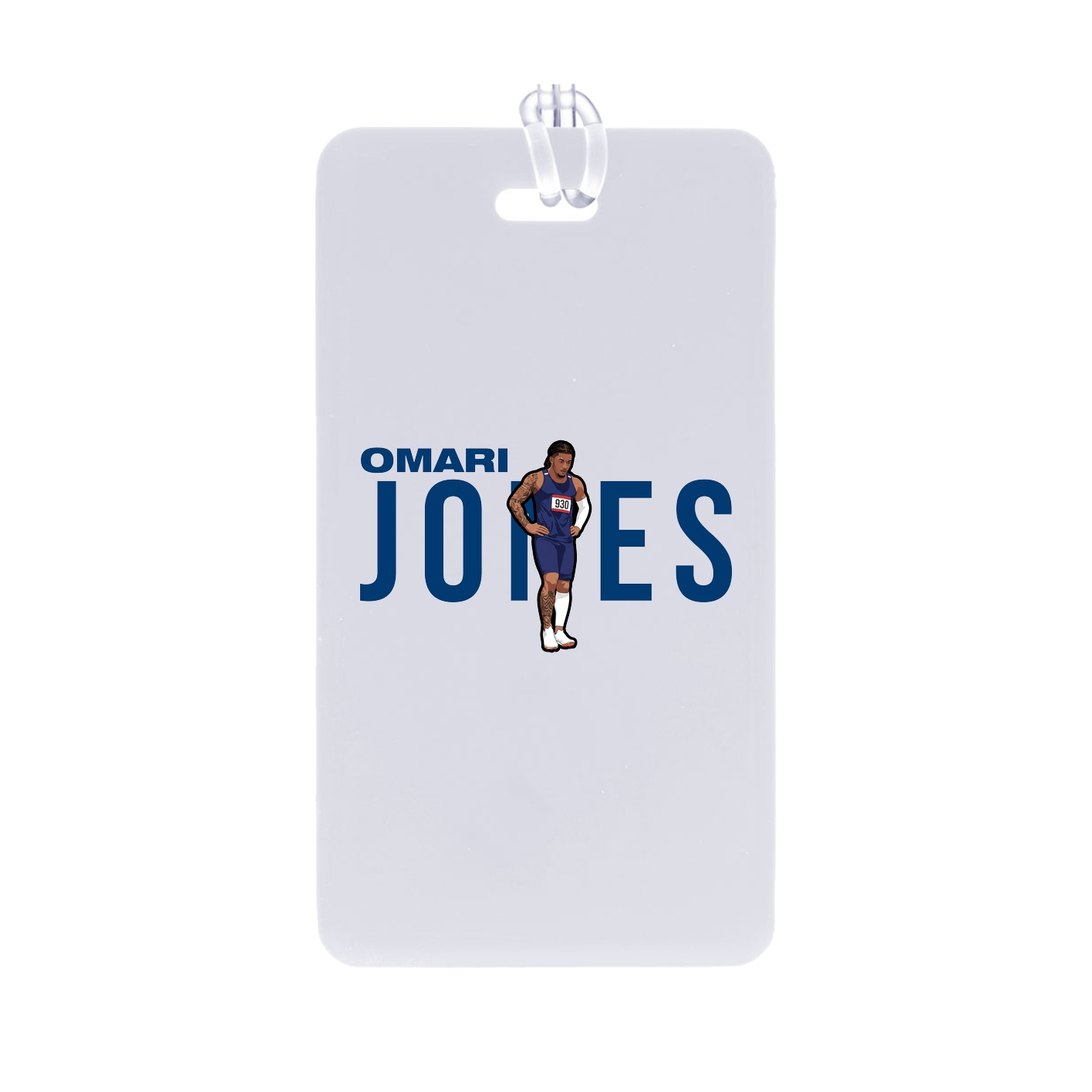 Bag Tag — Player Name in Classic