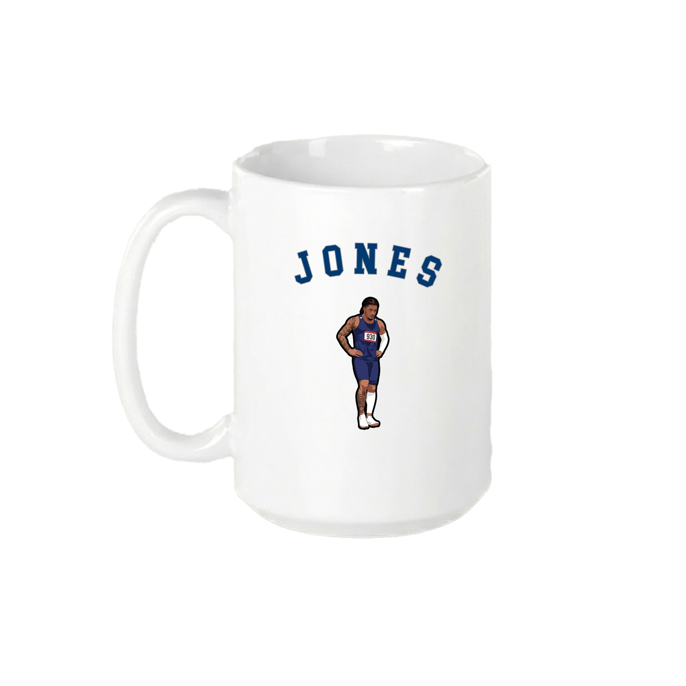 15oz Coffee Mug — Shirsey Arch in White