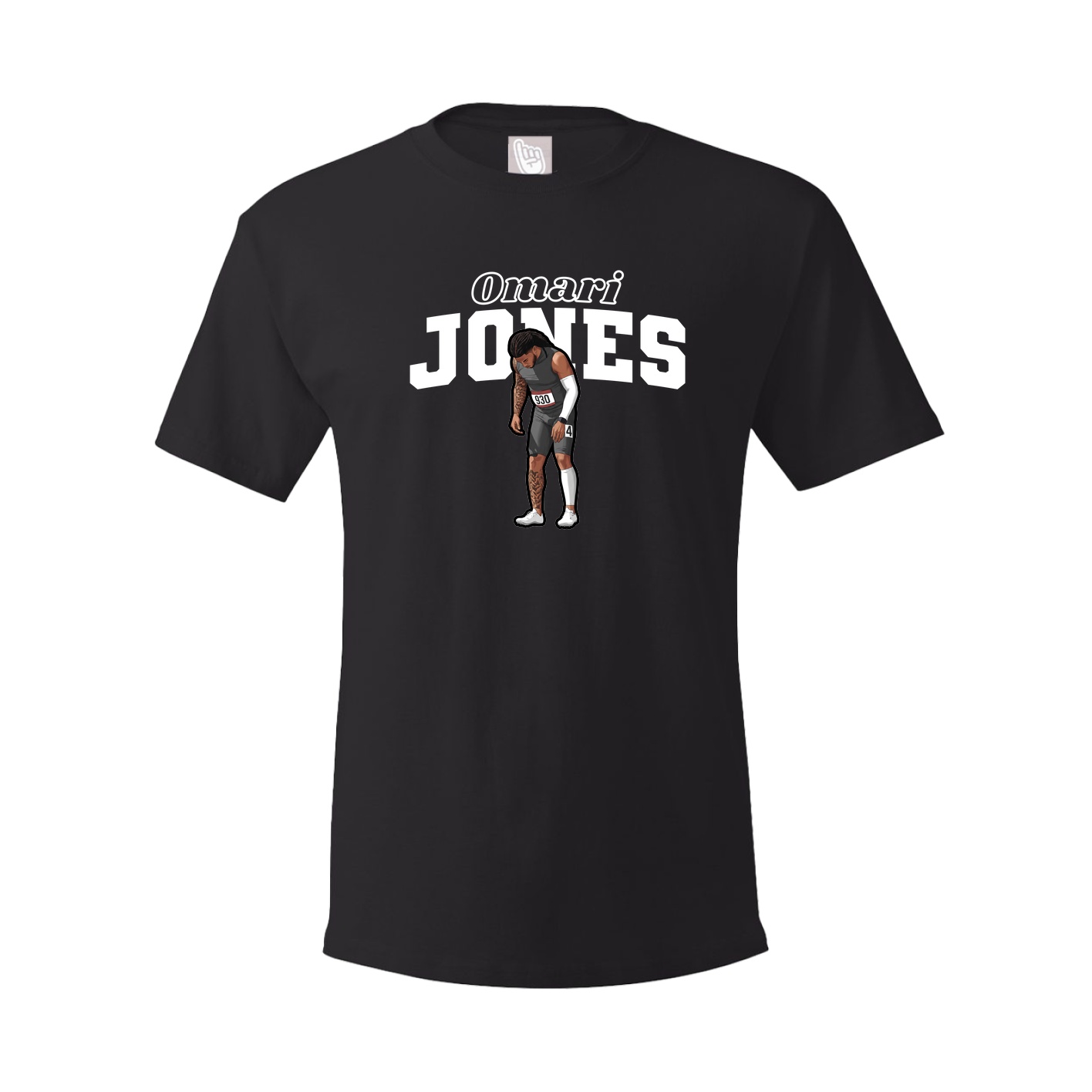 Tee — Name Arch in Black