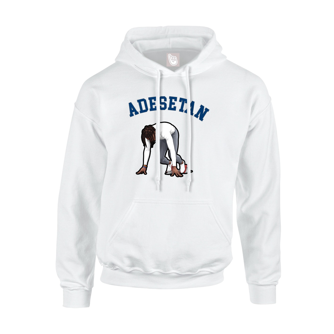 Youth Hoodie — Shirsey Arch in White