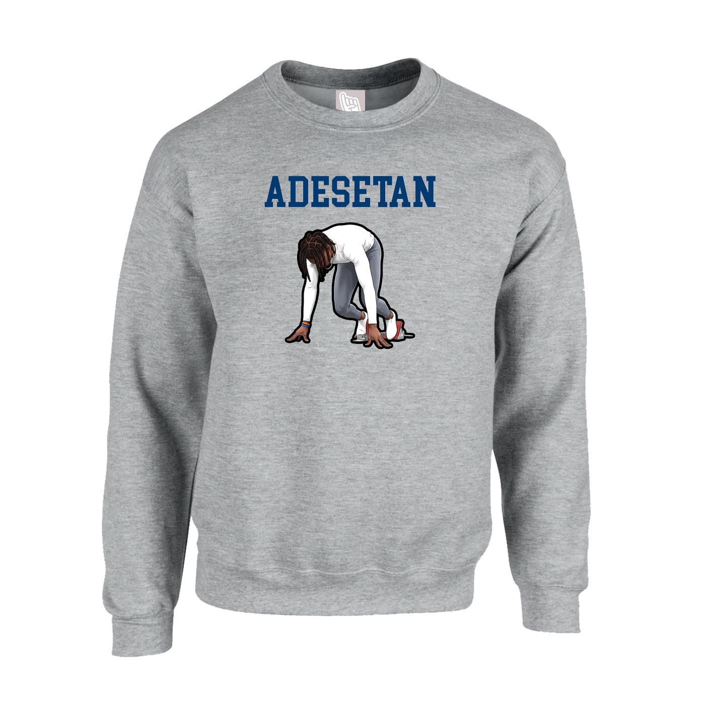 Fleece Crew — Shirsey in Grey