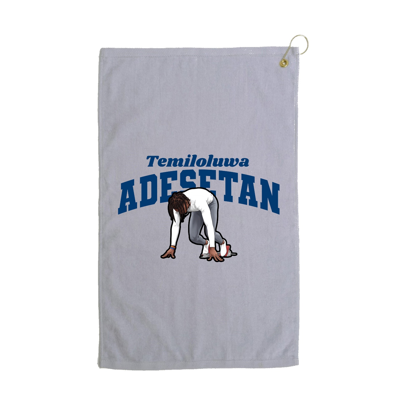 Golf Towel — Signature Arch in Grey
