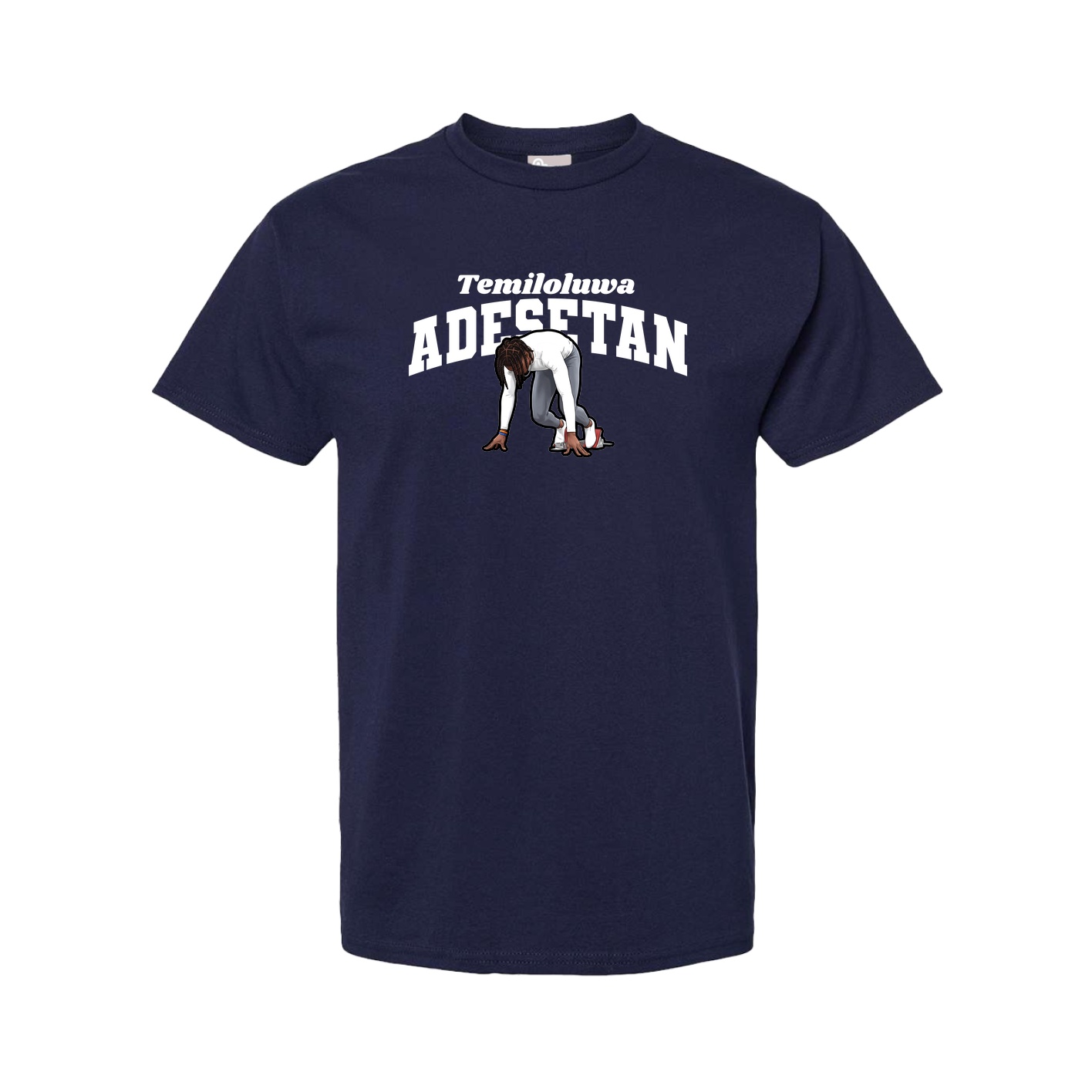 Youth Tee — Signature Arch in Navy