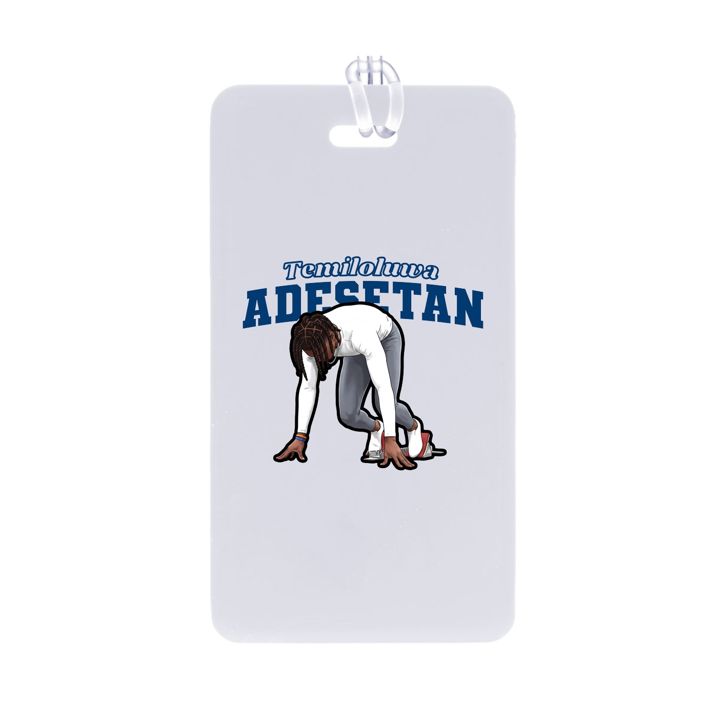 Bag Tag — Name Arch in Classic