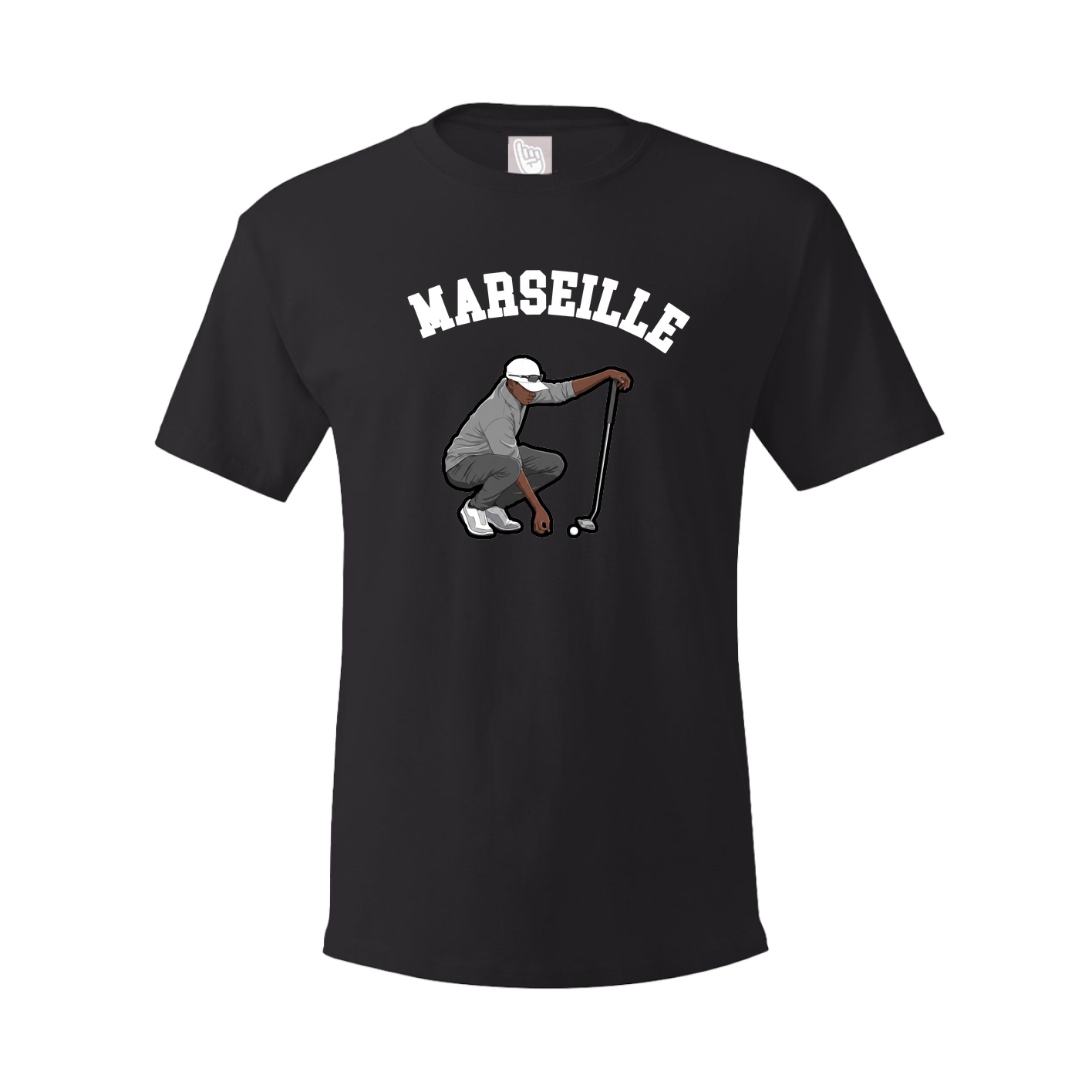 Youth Tee — Shirsey Arch in Black