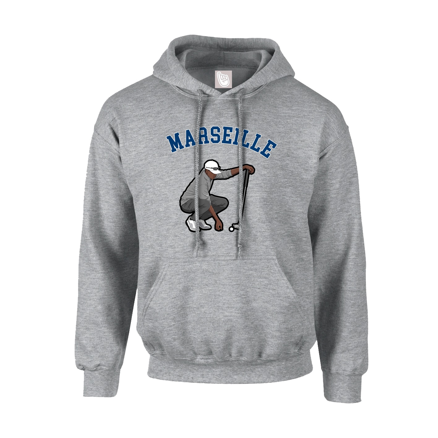 Youth Hoodie — Shirsey Arch in Grey